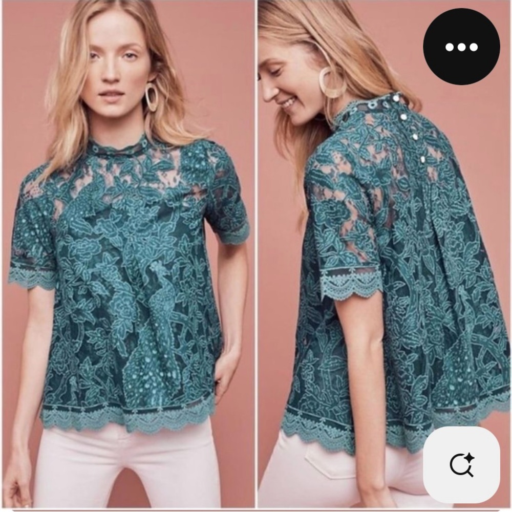 Lace Meadows Top by HD In Paris